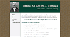 Desktop Screenshot of contractorlicenseexpertwitness.com