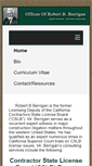 Mobile Screenshot of contractorlicenseexpertwitness.com